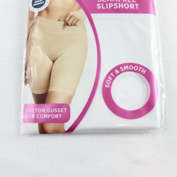 Jockey Life No-Chafe Seamfree Slipshort White - Picture 5 of 8